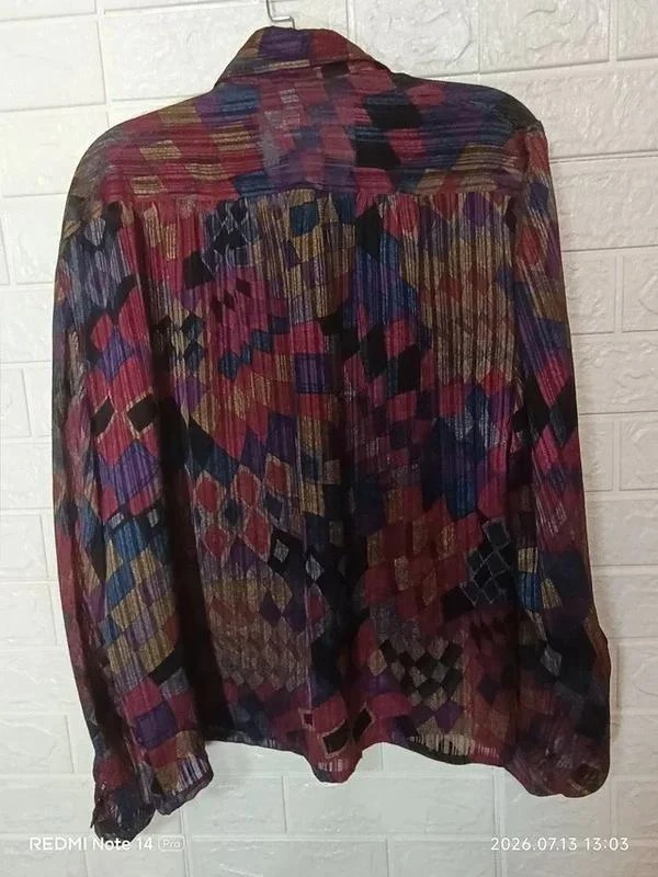 Blusa camisa vintage Nina Ricci R836 – photo 15